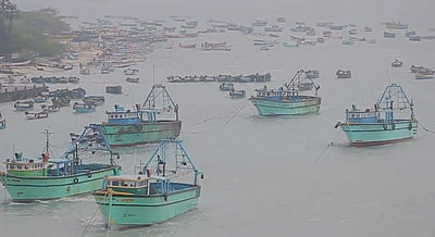 ராமேசுவர மீனவர்கள் நவ. 26 முதல் 29 வரை மீன்பிடிக்கச் செல்ல தடை