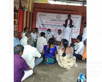 கம்பம் ஊராட்சி ஒன்றியங்களில் சிறப்பு கிராம சபை கூட்டம்