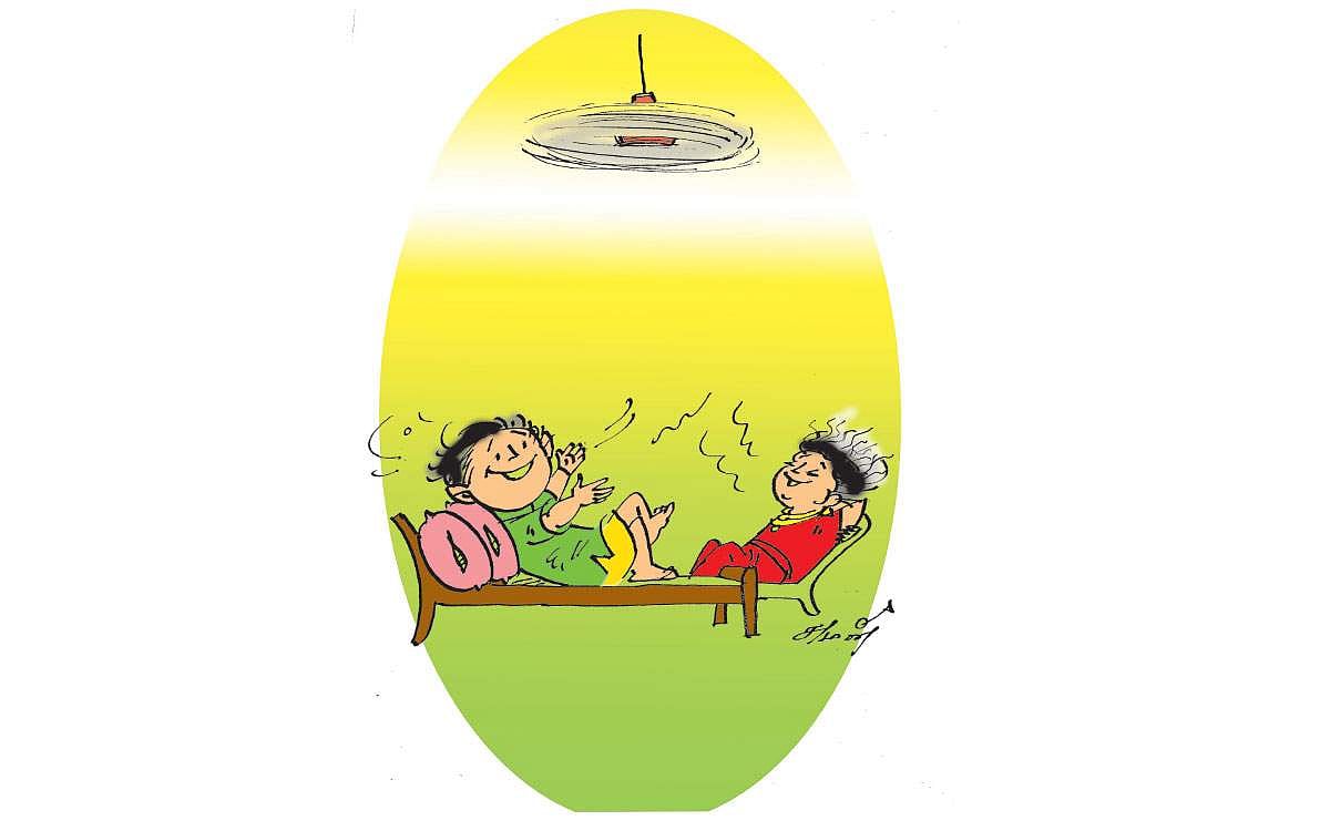 காற்றைத் தரும் கரங்கள் !