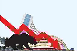 ஐடி துறை வீழ்ச்சி எதிரொலி: பங்குச் சந்தை 1% வரை சரிவு!