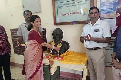 பெல் வளாகத்தில் கலாம் சிலை திறப்பு