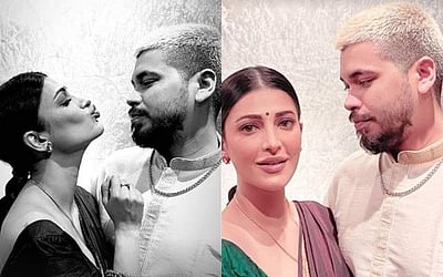 காதலருடன் தீபாவளி கொண்டாடிய ஸ்ருதி ஹாசன்: வெளியான புகைப்படம் வைரல்