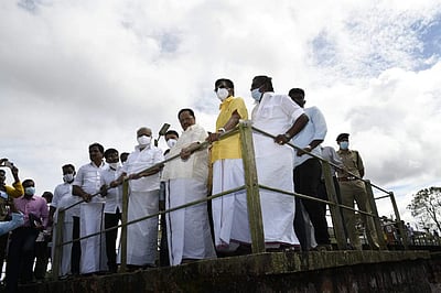 முல்லைப் பெரியாறு அணை அருகே புதிய அணை தேவையில்லை: துரைமுருகன்