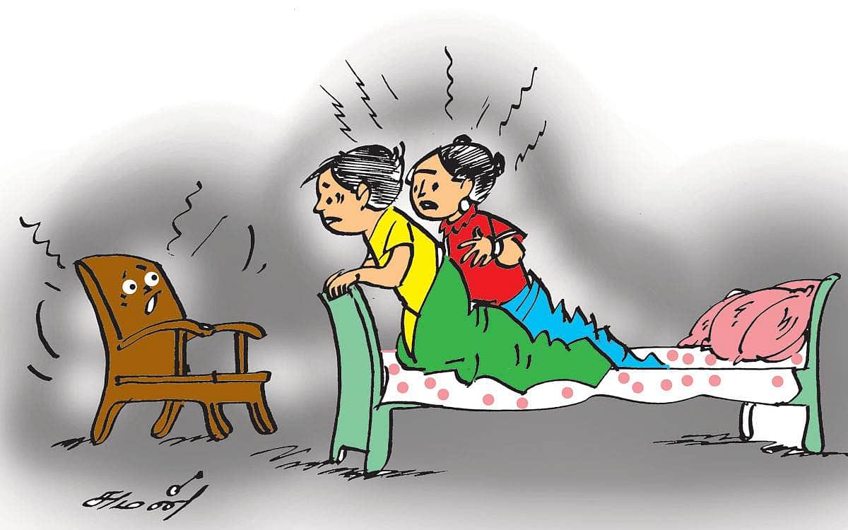 நாற்காலியில் பேய்!