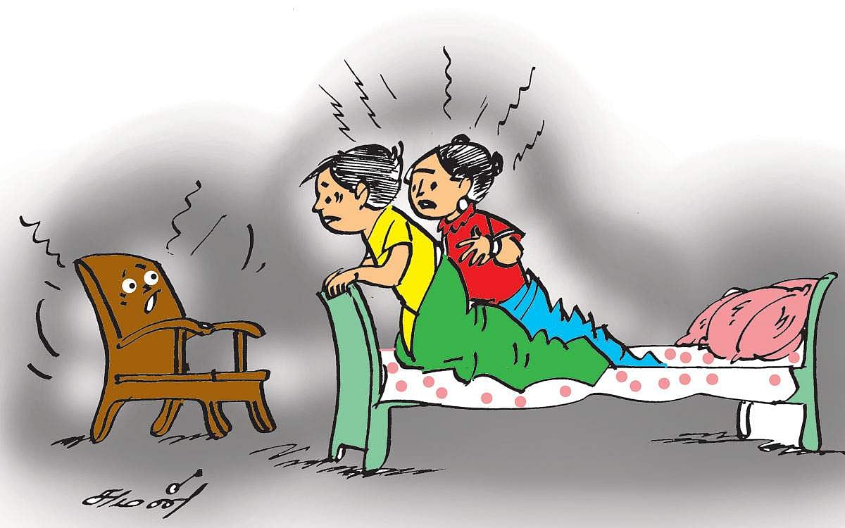 நாற்காலியில் பேய்!