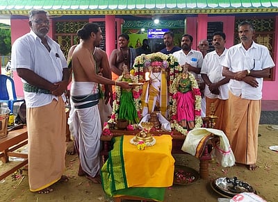 கன்னித்தோப்பு பெருமாள் கோயில் திருக்கல்யாணம்