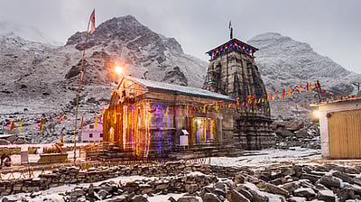 கனமழை: கேதார்நாத் யாத்திரை தற்காலிகமாக நிறுத்தம்