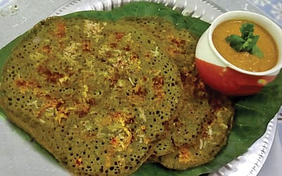 முடக்கற்றான்  ஊத்தப்பம்