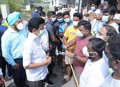 செம்மஞ்சேரி பகுதிகளில் 2-வது நாளாக முதல்வர் மு.க.ஸ்டாலின் ஆய்வு!