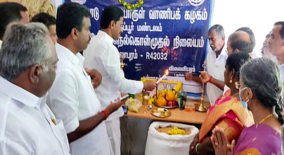 மடத்துக்குளம் வட்டத்தில் நெல் கொள்முதல் நிலையம் துவக்கம்