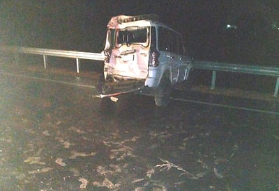 தஞ்சாவூர் அருகே லாரி மோதியதில் 3 பேர் பலி