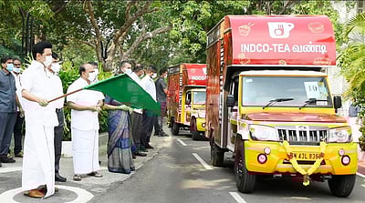 நடமாடும் தேநீர் ஊர்திகளை தொடக்கி வைத்தார் முதல்வர் ஸ்டாலின்