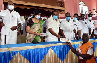 குறைதீா் முகாமில் பெறப்படும் மனுக்கள் மீது விரைந்து நடவடிக்கை: அமைச்சா் அர. சக்கரபாணி