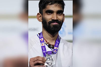 உலக பேட்மிண்டன் சாம்பியன்ஷிப்: கிடாம்பி ஸ்ரீகாந்த் வெள்ளி வென்று சாதனை