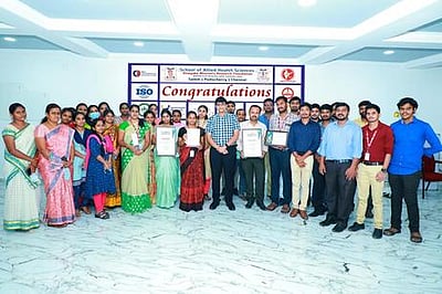 அலைடு ஹெல்த் சயின்ஸ் துறைக்கு  சிறந்த சேவைக்கான விருது