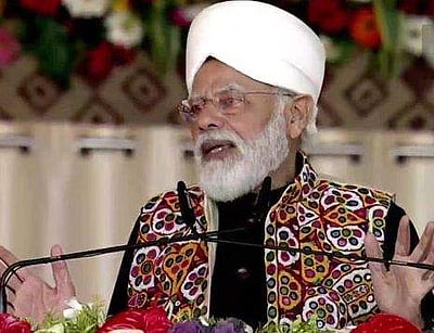 பசுவைத் தாயாக மதிக்கிறோம்: பிரதமர் மோடி 