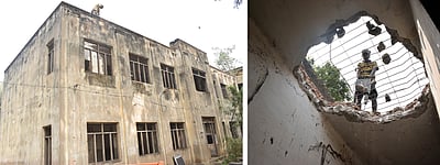 மாநகராட்சிப் பள்ளி கட்டடம் இடிப்பு