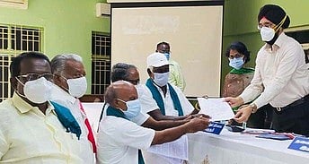 கரும்பு விவசாயிகளுக்கு பங்கு பத்திரம் வழங்க வலியுறுத்தல்