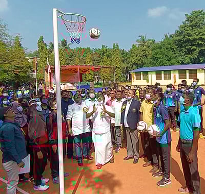 புதுச்சேரியில் தென்மண்டல வலைப்பந்து போட்டி