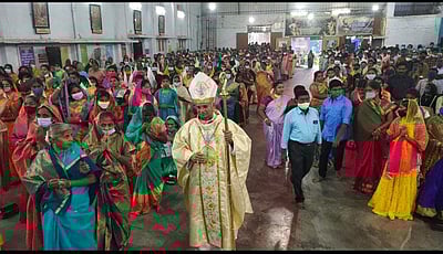 திருநெல்வேலி தேவாலயங்களில் கிறிஸ்துமஸ் சிறப்பு பிரார்த்தனை