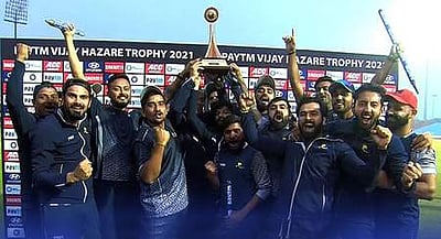 விஜய் ஹஸாரே: ஹிமாசல் சாம்பியன்: ‘விஜேடி’ முறையில் வென்றது