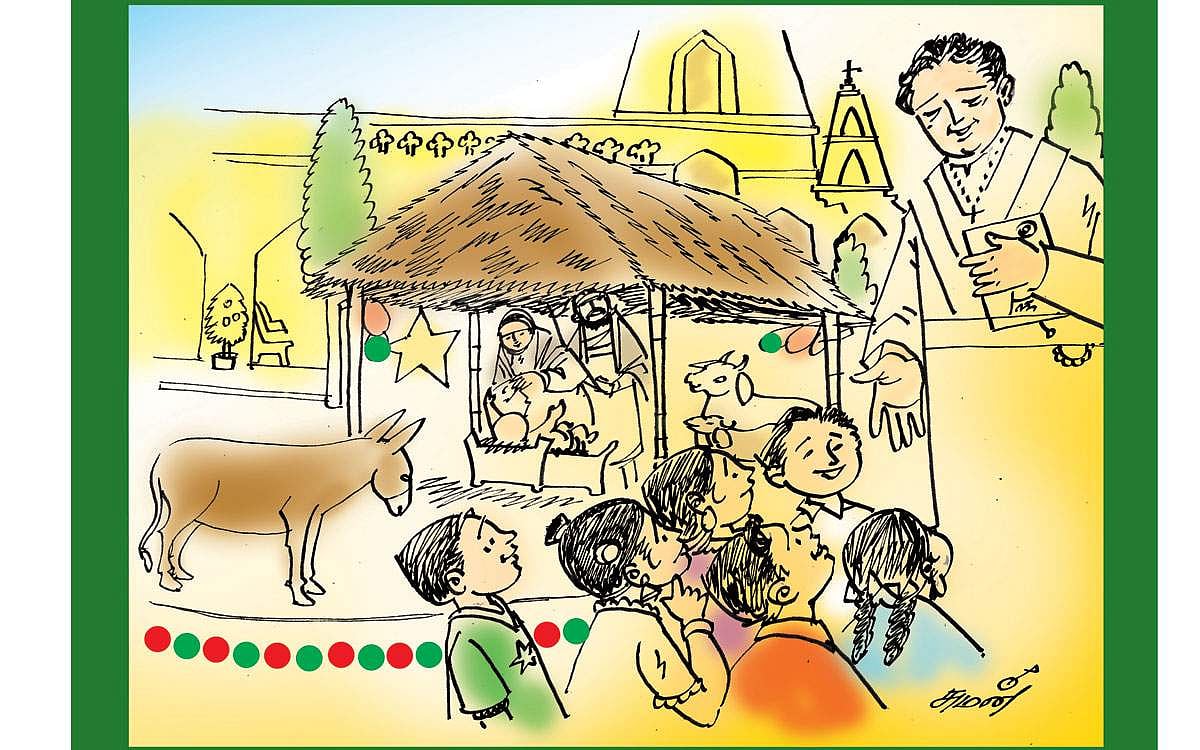 கிறிஸ்துமஸ் குடில்!