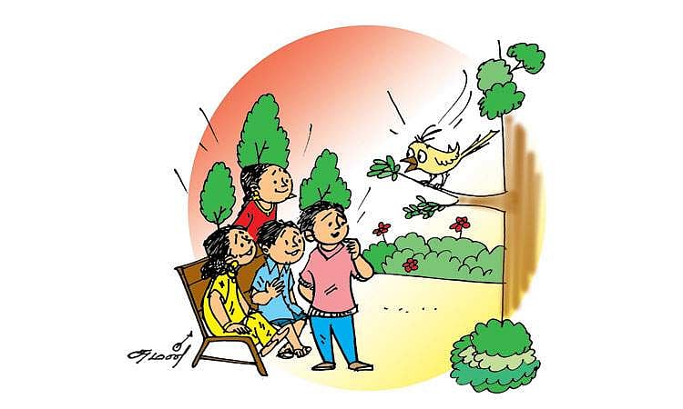 செய்தித் தோட்டம்! செய்திச் சிட்டு!