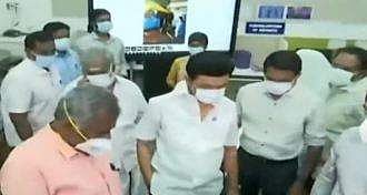 மழை வெள்ளம்: நள்ளிரவில் மு.க.ஸ்டாலின் ஆய்வு