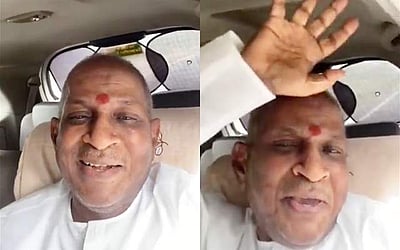 புத்தாண்டு வாழ்த்து சொன்ன இளையராஜா  -  ''இளமை இதோ இதோ...''