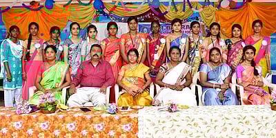 பாரதி மகளிா் கல்லூரியில் ஆங்கிலத் துறை பேரவை தொடக்கம்