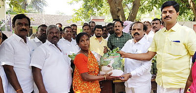 1,000 பேருக்கு நிவாரணப் பொருள்கள்