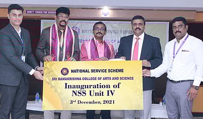 ஸ்ரீ ராமகிருஷ்ணா கல்லூரியில் நாட்டு நலப்பணித் திட்ட அலகு தொடக்கம்