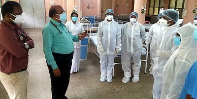 புதுச்சேரியில் 160 படுக்கைகளுடன் ஒமைக்ரான் சிகிச்சைப் பிரிவு