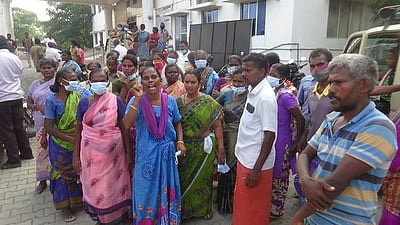 வேலை உறுதி திட்டப் பணியாளா்களுக்கு ஊதியம் வழங்க மறுப்பு