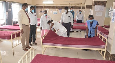 கிருஷ்ணகிரி அரசு மருத்துவமனையில் 30 படுக்கைகளுடன் ஒமைக்ரான் தொற்று சிகிச்சைப் பிரிவு தொடக்கம்