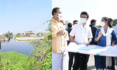 வெள்ள பாதிப்புகளை ஆய்வு செய்த முதல்வர் - புகைப்படங்கள்