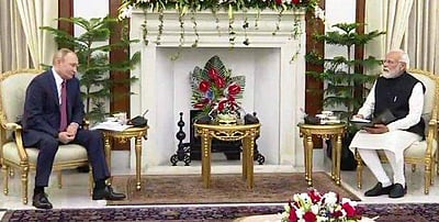 பிரதமர் மோடியுடன் ரஷிய அதிபர் புதின் ஆலோசனை