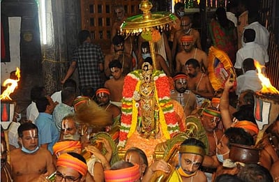 ஸ்ரீரங்கம்: பகல் பத்து 3ம் நாள் உற்சவம்