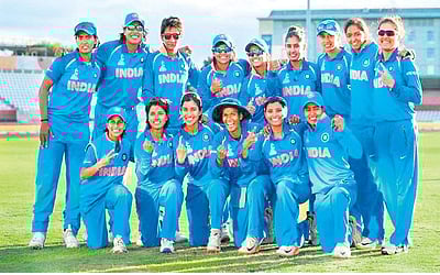 கடுமையான பயிற்சியில் மகளிர் கிரிக்கெட் அணி!