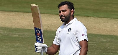 சென்னை டெஸ்டில் ரோஹித் சர்மா அபார சதம்!