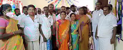 புதுக்கிணறு, போலையா்புரத்தில் அங்கன்வாடி மையக் கட்டடம் திறப்பு