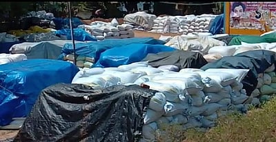 ராஜகம்பீரத்தில் கொள்முதல் நிலையம் திறக்கப்படாததால் விவசாயிகள் பாதிப்பு