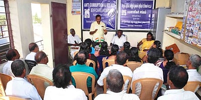 தக்கலையில் தகவலறியும் உரிமை சட்ட பயனாளிகள் சங்கக் கூட்டம்