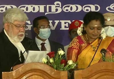 புதுச்சேரி துணைநிலை ஆளுநராக தமிழிசை சௌந்தரராஜன் பதவியேற்பு