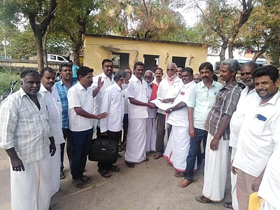 உழைக்கும் மக்கள் நல அறக்கட்டளைக்கு 5 ஏக்கர் நிலம் தானம் அளித்த முன்னாள் ராணுவ வீரர்