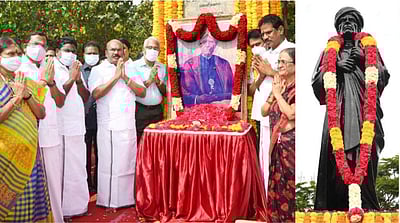 தமிழ்த் தாத்தா உ.வே.சா. பிறந்தநாள்: அமைச்சர்கள் மரியாதை