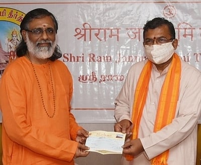 ராமா் கோயில் கட்டுமானப் பணிக்கு மதவேறுபாடின்றி நிதி அளிக்கப்படுகிறது: விஹெச்பி பொதுச் செயலா் தகவல்