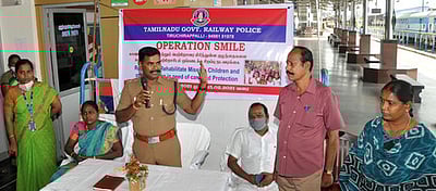 திருச்சி ரயில்வே காவல் மாவட்டத்தில் இதுவரை 2,183 குழந்தைகள் மீட்பு