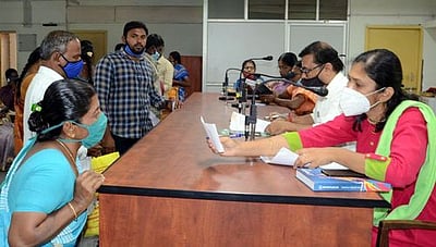 10 மாதங்களுக்கு பிறகு மக்கள் குறைதீா் கூட்டம்