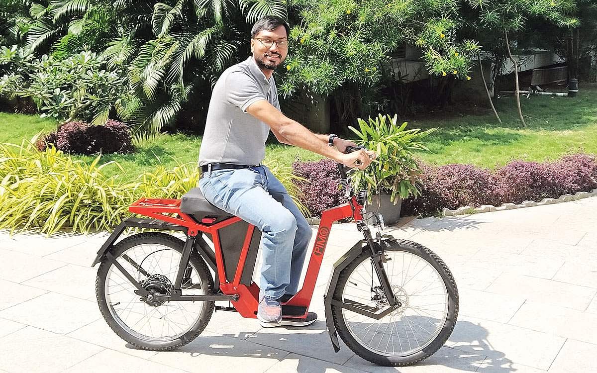 ஐஐடி - மெட்ராஸ்... மாணவர் உருவாக்கிய இ- பைக்!